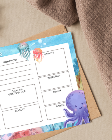 Marine - Kids Planner Memopad