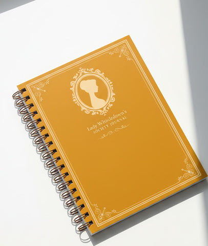 Bridgeton Yellow - Spiral Hardcover Notebook