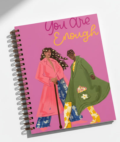 You are Enough - Spiral Hardcover Notebook