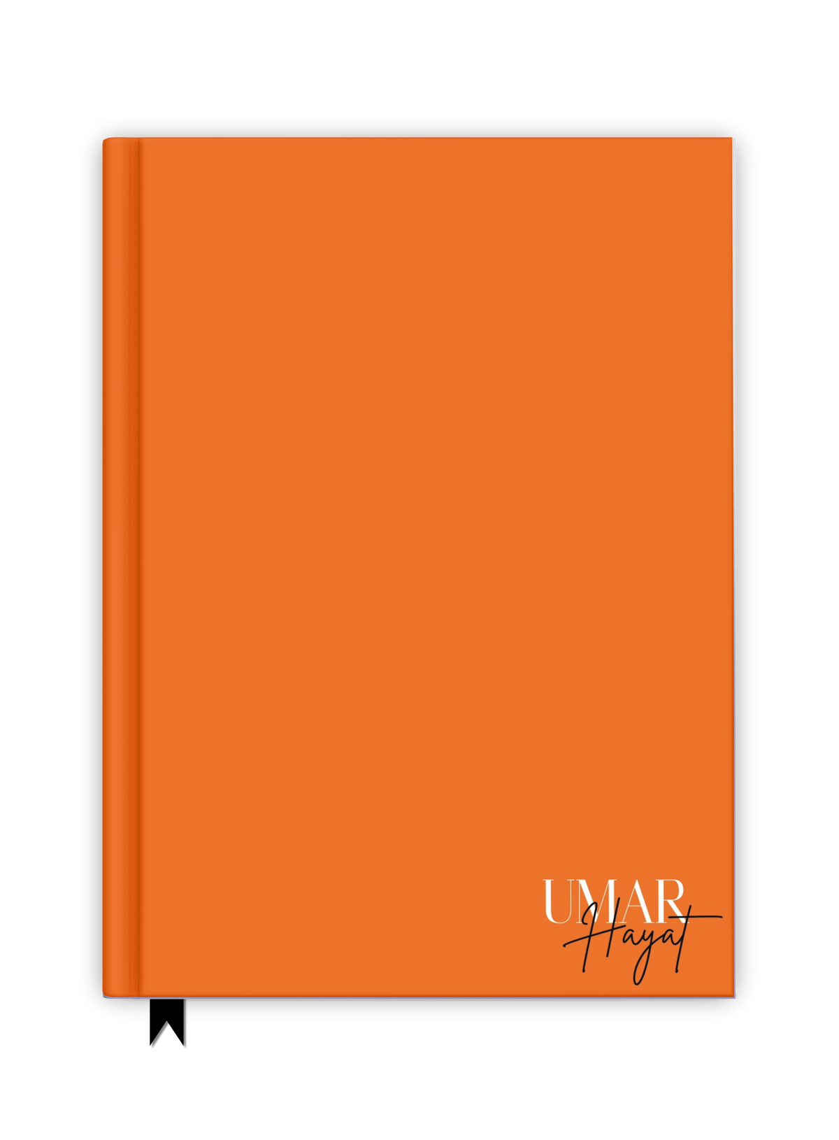 Tangerine - Stark Customized Journal