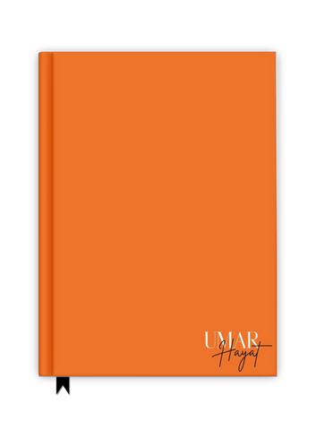 Tangerine - Stark Customized Journal