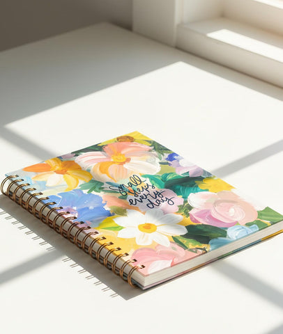 Small Steps Every Day - Spiral Hardcover Notebook
