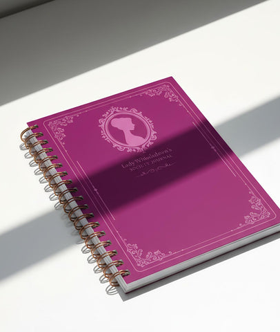 Bridgeton Pink - Spiral Hardcover Notebook