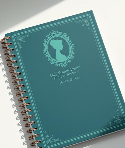 Bridgeton Turquoise - Spiral Hardcover Notebook