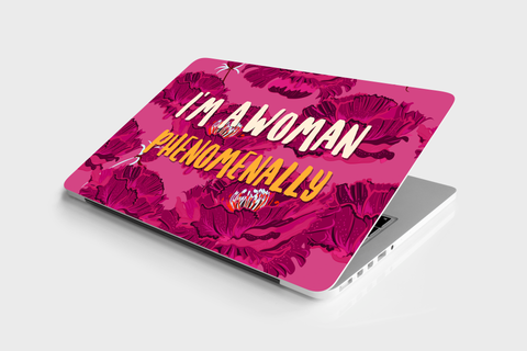 Woman Phenomenally - Laptop Skin