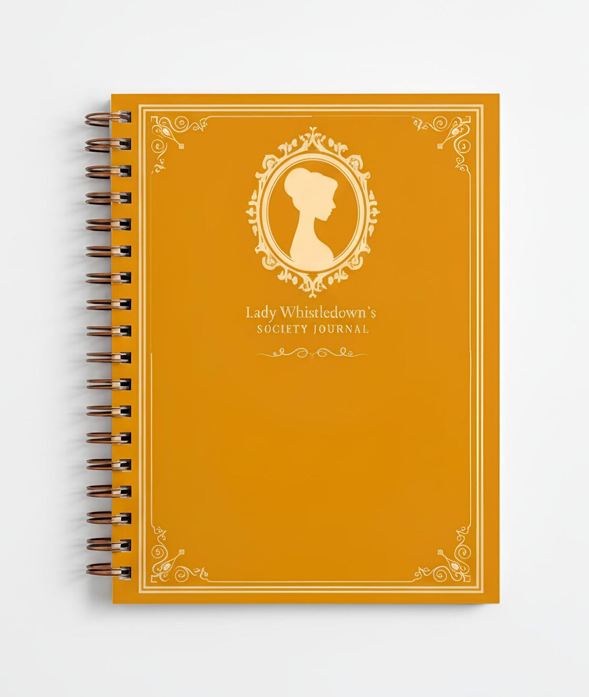 Bridgeton Yellow - Spiral Hardcover Notebook