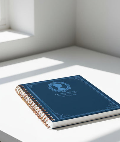 Bridgeton Blue - Spiral Hardcover Notebook