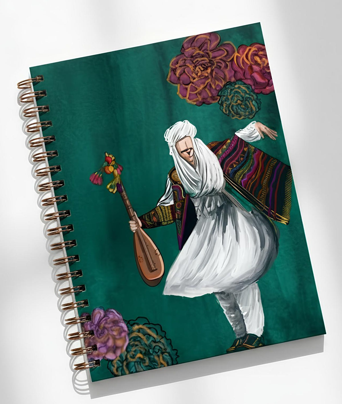 Baloch - Spiral Hardcover Notebook