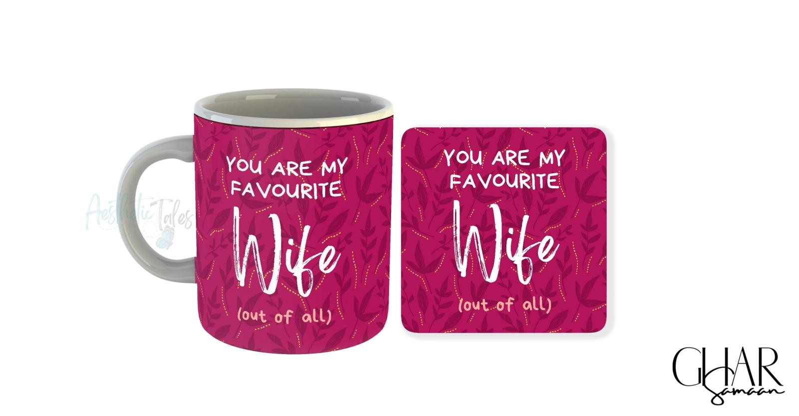 Wife (Mug + Coaster Set)