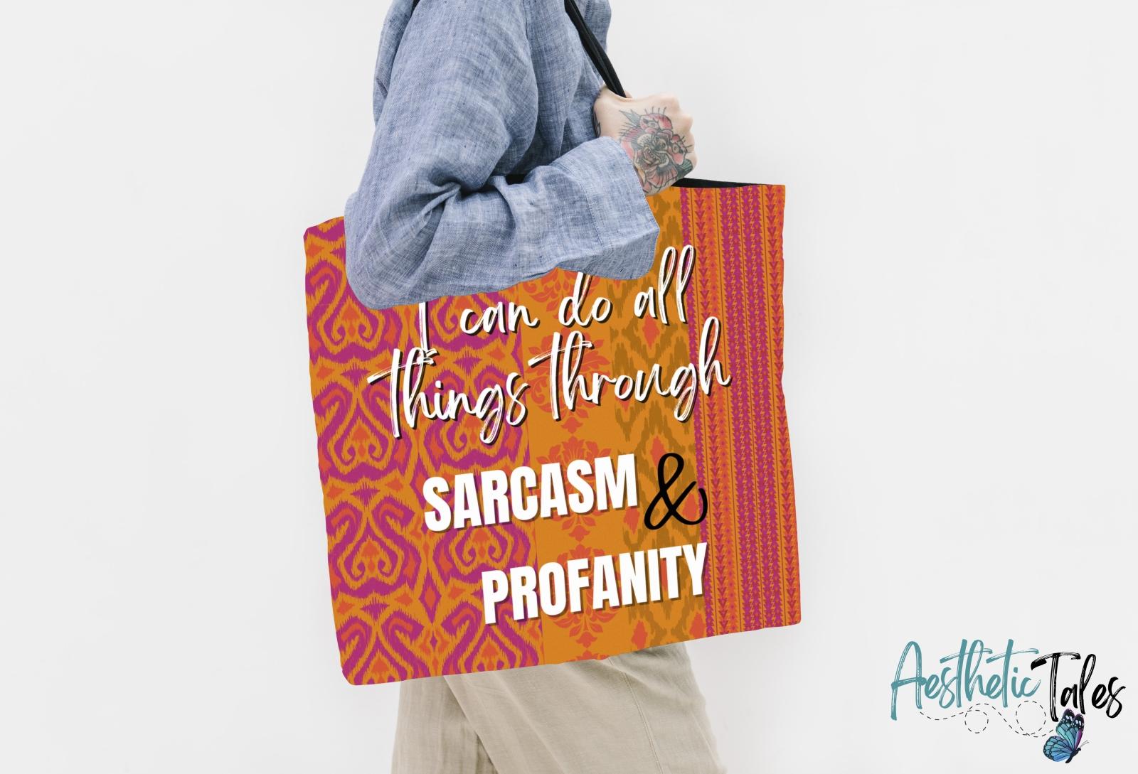 Sarcasm - Tote Bag