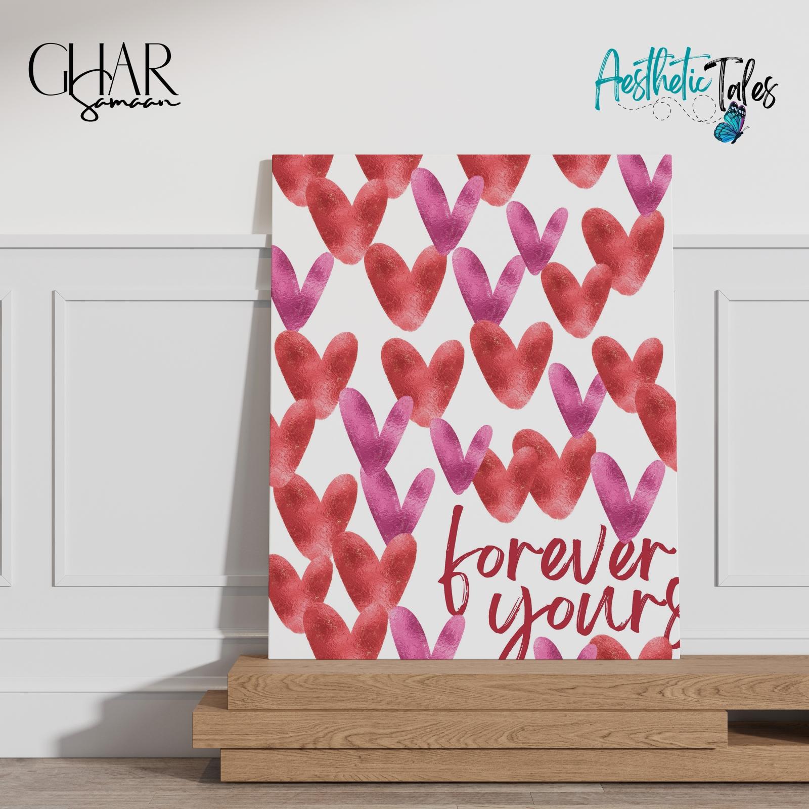 Forever Yours | Wooden Plaque