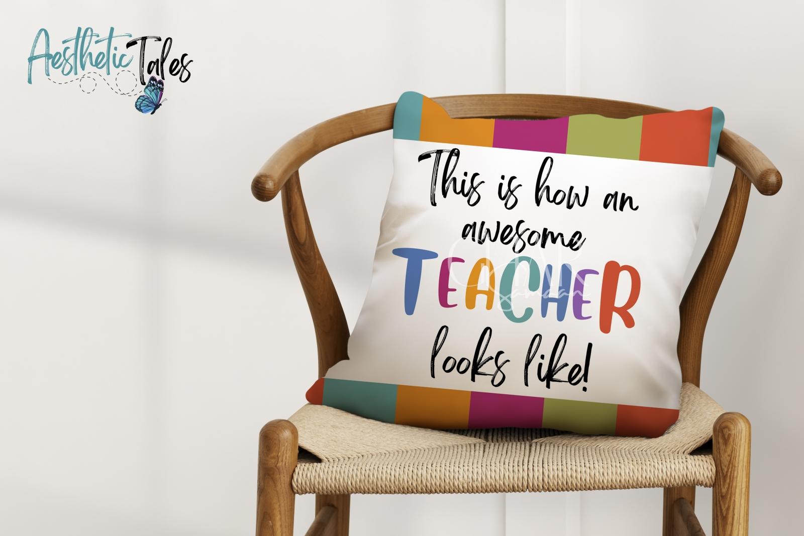 Awesome Teacher | Cushion Cover