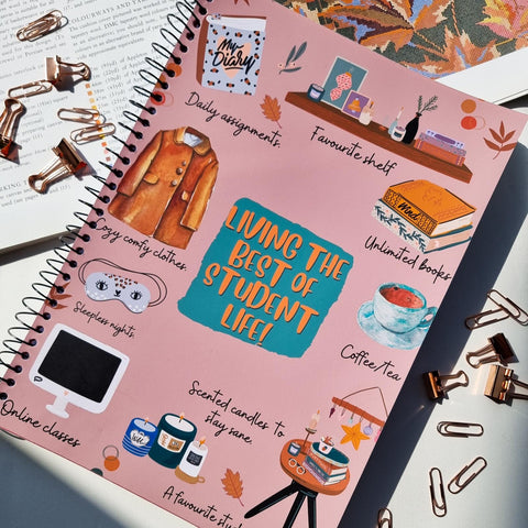 Living The Best Student Life - Subject Notebook