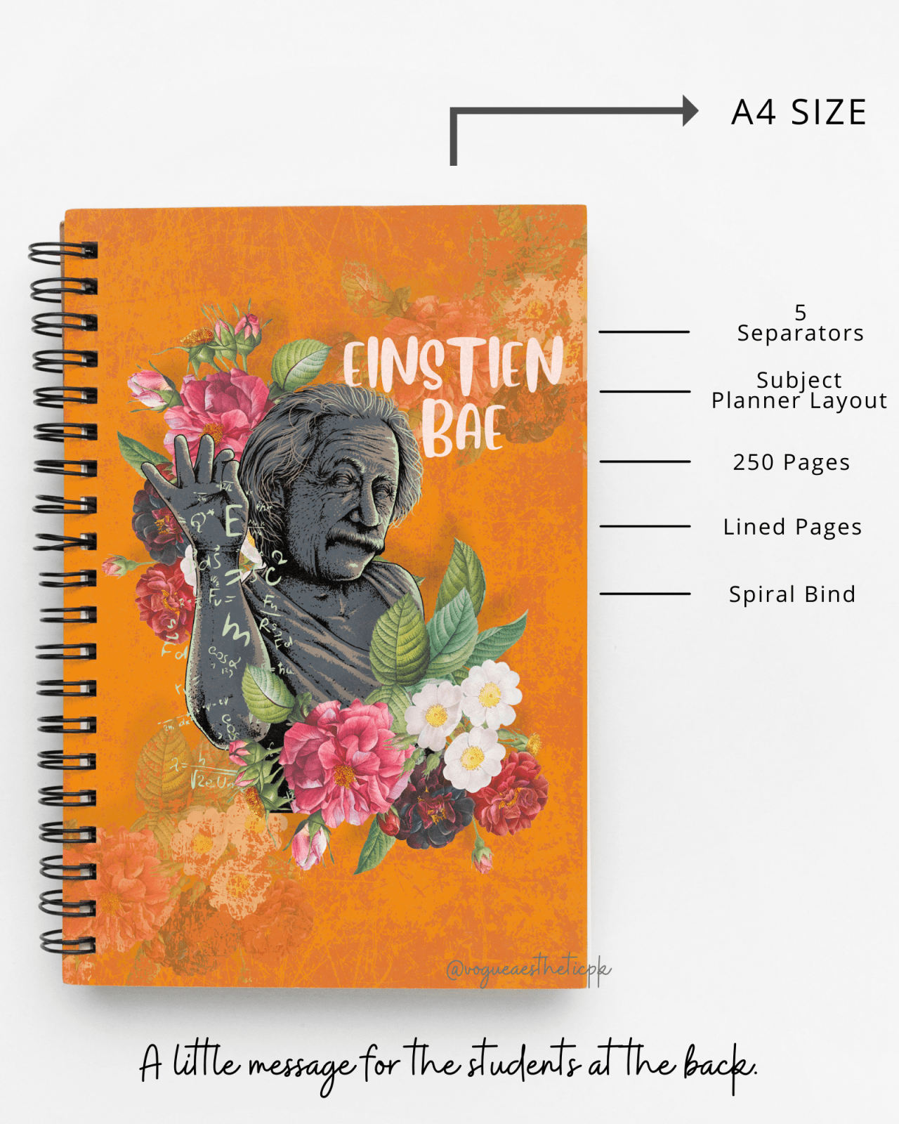Einstein Bae - Subject Notebook