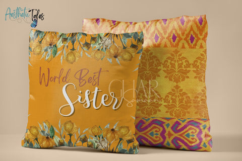 World Best Sister | Cushion Cover