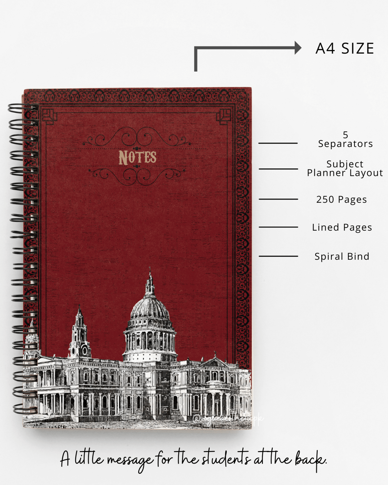 Cambridge - Subject Notebook