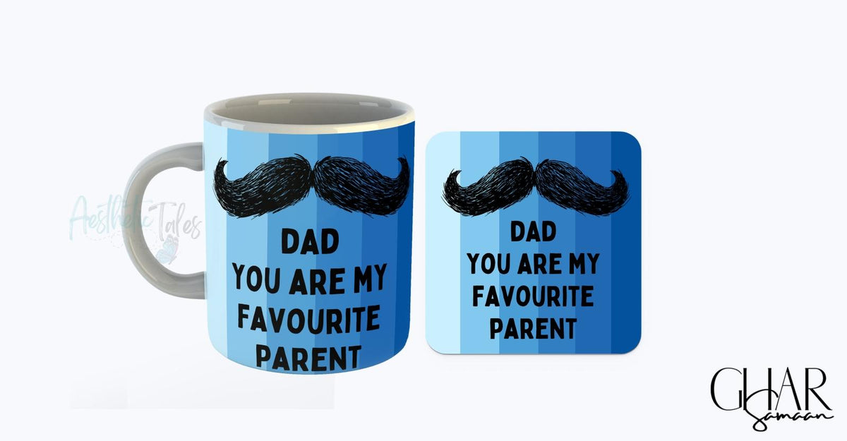 Favourite Parent (Mug + Coaster Set)