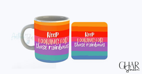 Rainbow (Mug + Coaster Set)