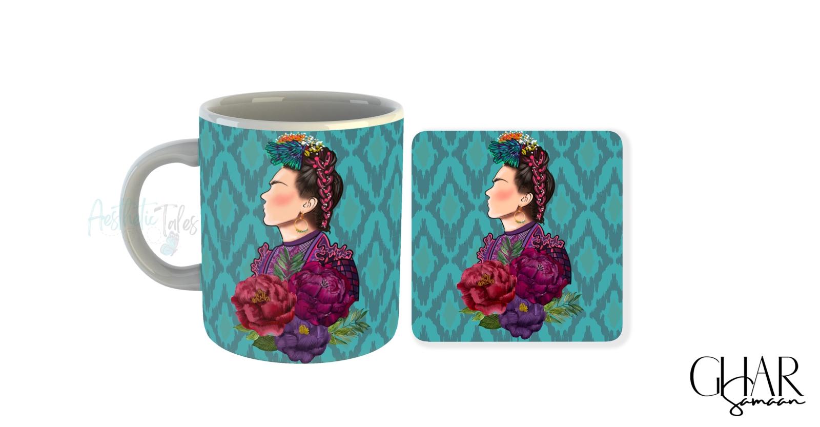 Frida (Mug + Coaster Set)