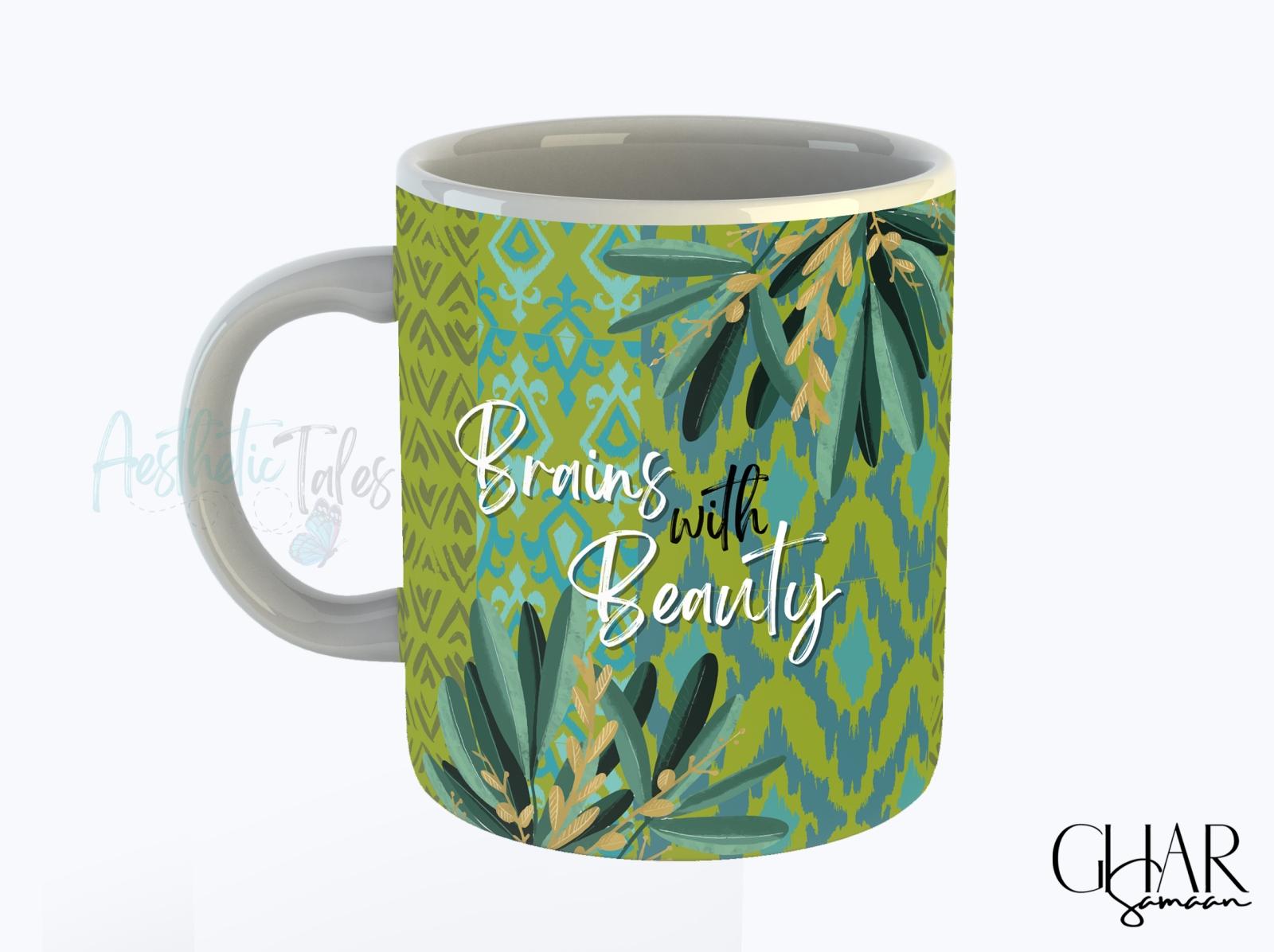 Brains & Beauty - Mug