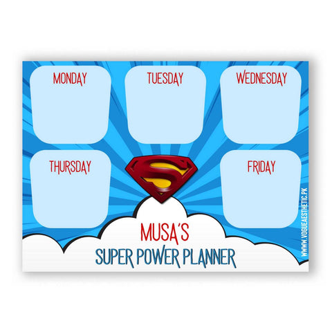 Superman - Magnetic Planner