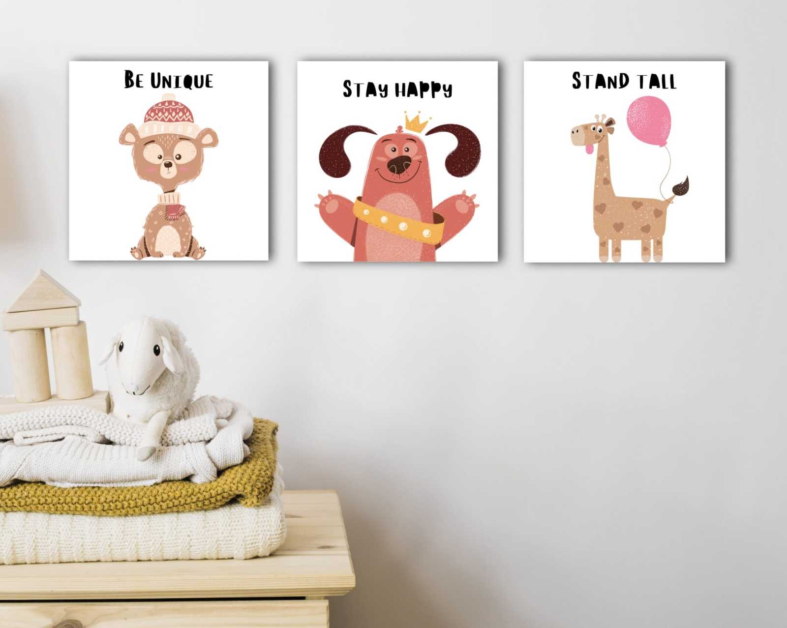 Baby Nursery - Animals (Wall/Table Art)