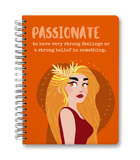 Passionate - Spiral Hardcover Journal