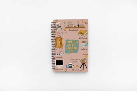 Living The Best Student Life - Subject Notebook